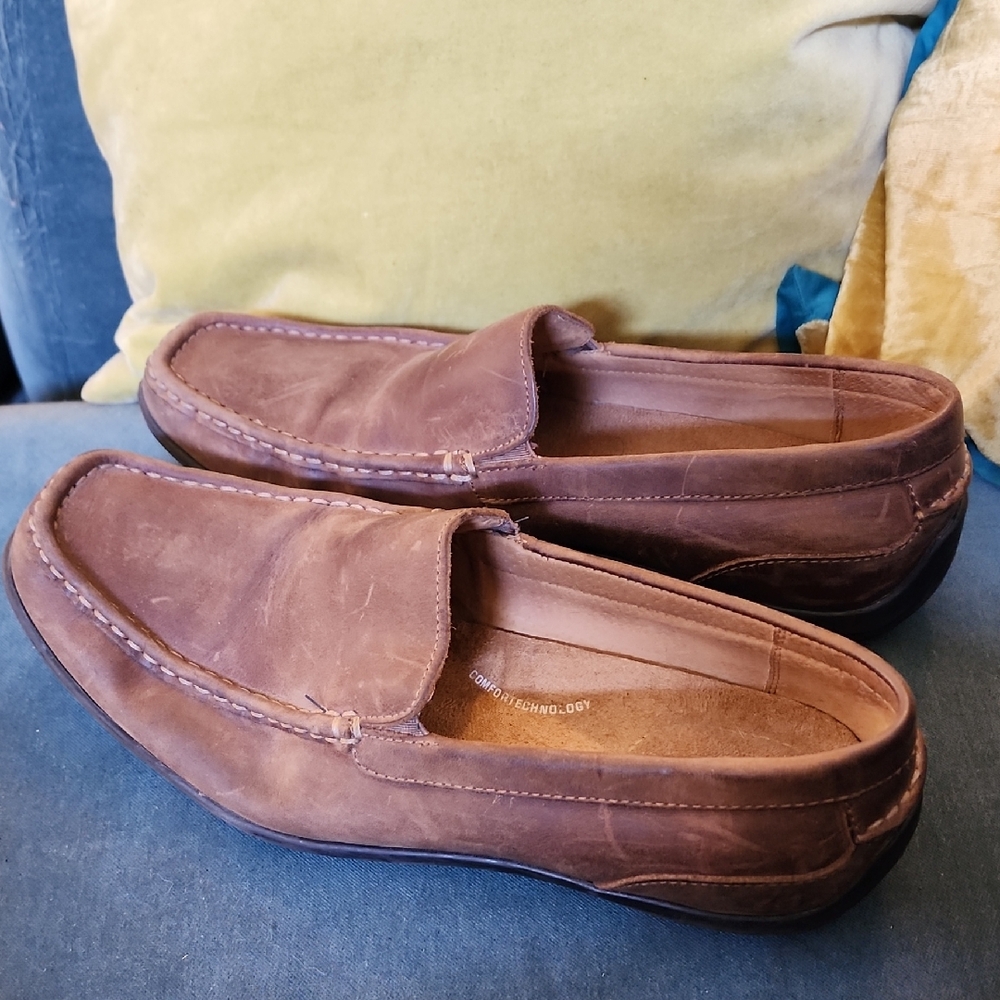 Men's Florsheim Brown Loafers Size 9.5D